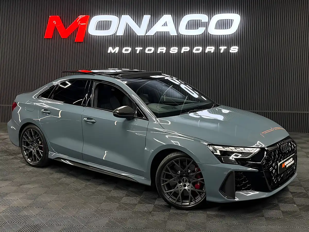 Used 2025 Audi RS3 Carbon Black Grey - Front View