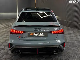 Used 2025 Audi RS3 Carbon Black Grey - Interior and Exterior details 12