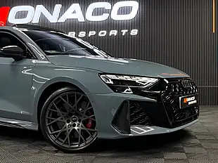 Used 2025 Audi RS3 Carbon Black Grey - Interior and Exterior details 13