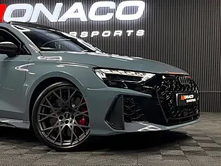 Used 2025 Audi RS3 Carbon Black Grey - Interior and Exterior details 2