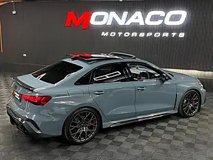 Used 2025 Audi RS3 Carbon Black Grey - Interior and Exterior details 3