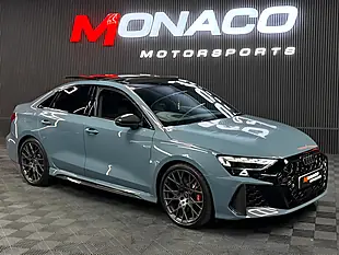 Used 2025 Audi RS3 Carbon Black Grey - Interior and Exterior details 5