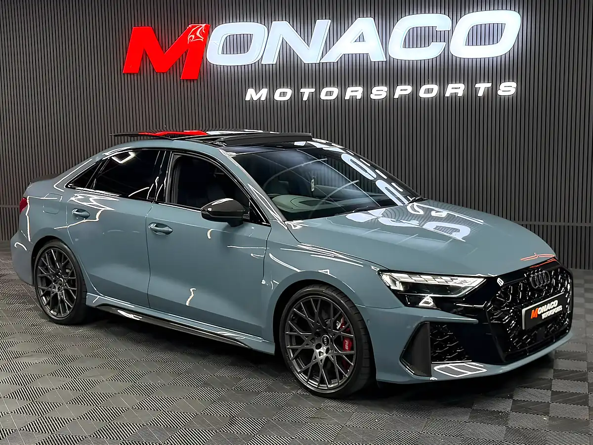 Used 2025 Audi RS3 Carbon Black Grey - Interior and Exterior details 5