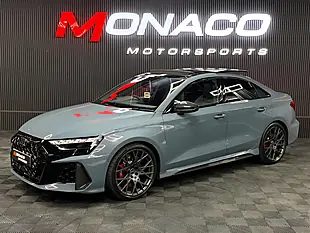 Used 2025 Audi RS3 Carbon Black Grey - Interior and Exterior details 7