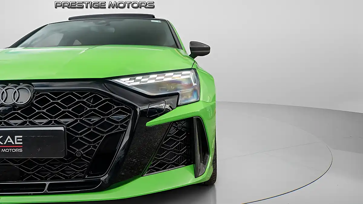 Used 2025 Audi RS3 Carbon Vorsprung Green - Interior and Exterior details 10