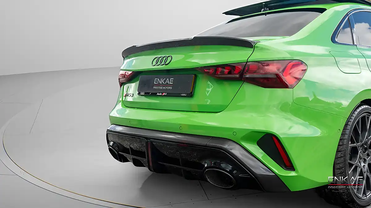 Used 2025 Audi RS3 Carbon Vorsprung Green - Interior and Exterior details 11
