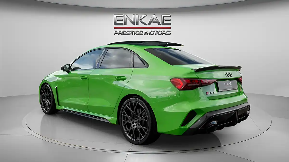 Used 2025 Audi RS3 Carbon Vorsprung Green - Interior and Exterior details 8