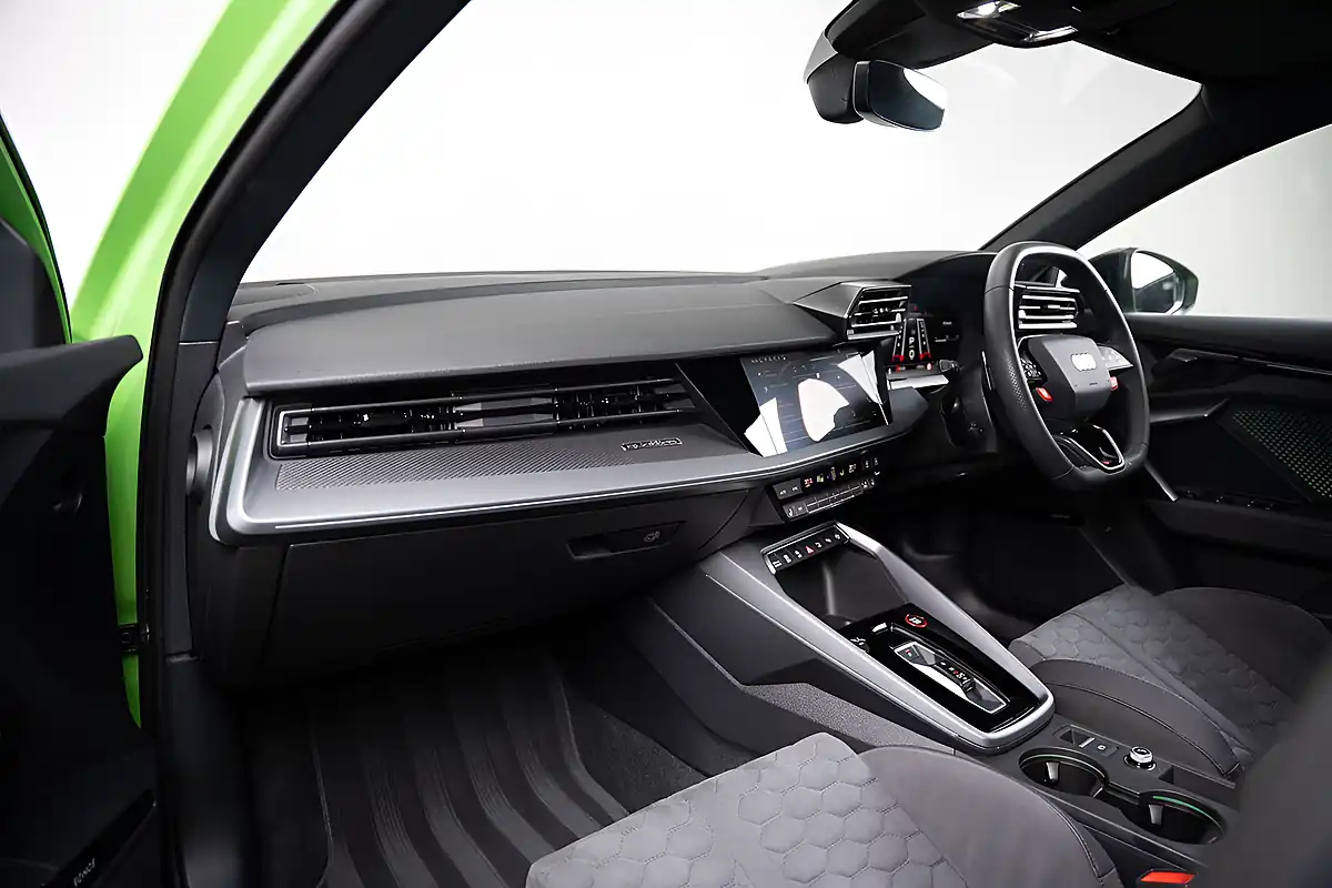 Used 2025 Audi RS3 Carbon Vorsprung Green - Interior and Exterior details 11