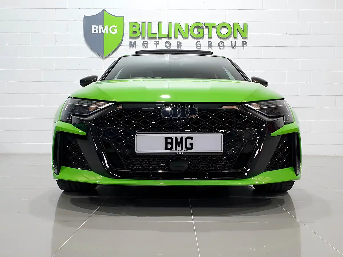 Used 2025 Audi RS3 Carbon Vorsprung Kyalami Green - Interior and Exterior details 2