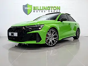 Used 2025 Audi RS3 Carbon Vorsprung Kyalami Green - Interior and Exterior details 3