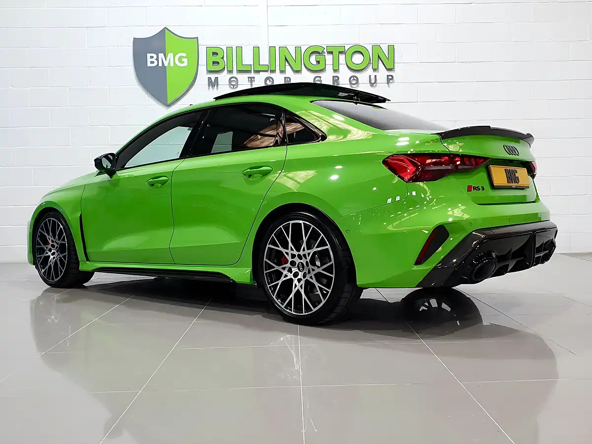 Used 2025 Audi RS3 Carbon Vorsprung Kyalami Green - Interior and Exterior details 5