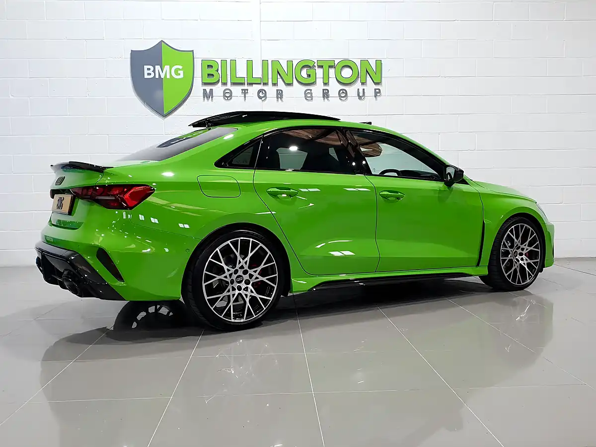 Used 2025 Audi RS3 Carbon Vorsprung Kyalami Green - Interior and Exterior details 7