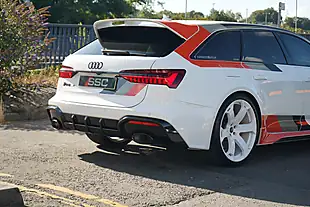 Used 2025 Audi RS6 Avant GT White - Interior and Exterior details 12