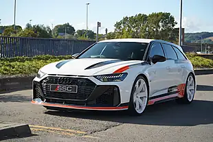 Used 2025 Audi RS6 Avant GT White - Interior and Exterior details 6