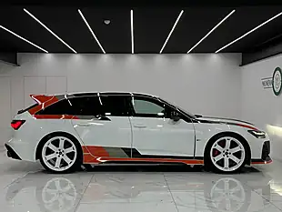 Used 2025 Audi RS6 Avant GT White - Interior and Exterior details 4