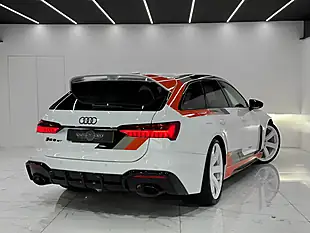 Used 2025 Audi RS6 Avant GT White - Interior and Exterior details 5