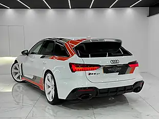 Used 2025 Audi RS6 Avant GT White - Interior and Exterior details 6