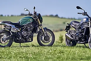 Used 2025 Benelli Leoncino 800 Trail Forest Green - Interior and Exterior details 10