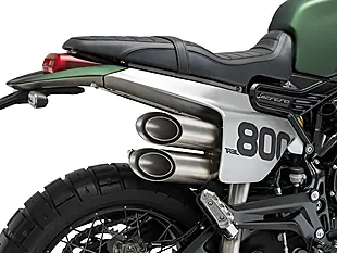 Used 2025 Benelli Leoncino 800 Trail Forest Green - Interior and Exterior details 11