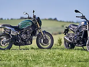 Used 2025 Benelli Leoncino 800 Trail Forest Green - Interior and Exterior details 7