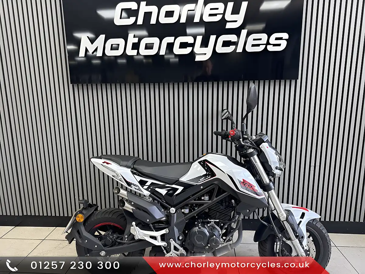 Used 2025 Benelli Tnt 125 Tornado White - Front View
