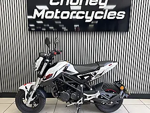 Used 2025 Benelli Tnt 125 Tornado White - Interior and Exterior details 2