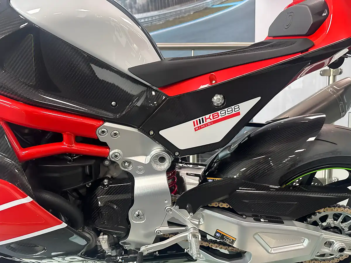 Used 2025 Bimota KB998 Rimini 097/250 Homologation Superbike Black - Interior and Exterior details 16