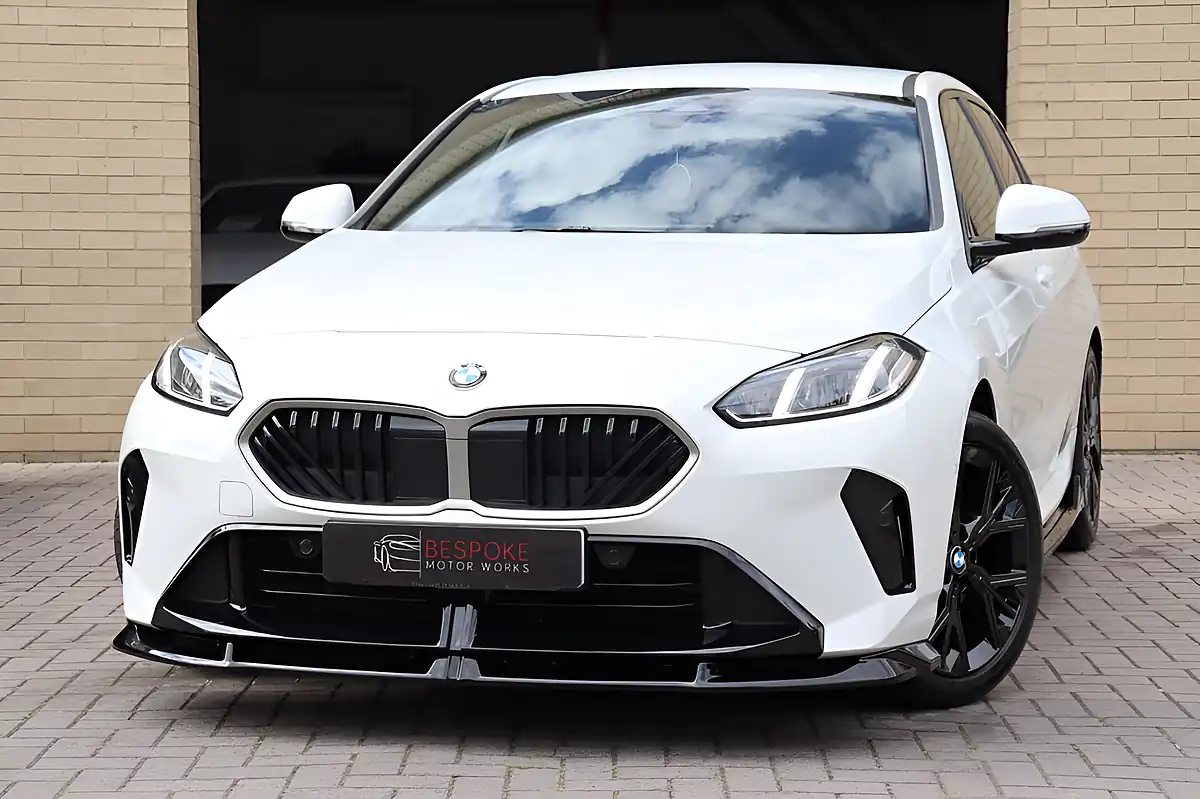 Used 2025 BMW 1 Series M Sport White - Front View