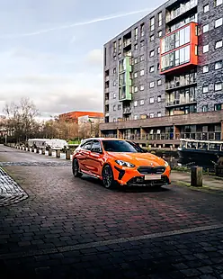 Used 2025 BMW 1 Series M135i BMW Individual Fire Orange - Interior and Exterior details 10