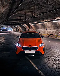 Used 2025 BMW 1 Series M135i BMW Individual Fire Orange - Interior and Exterior details 15