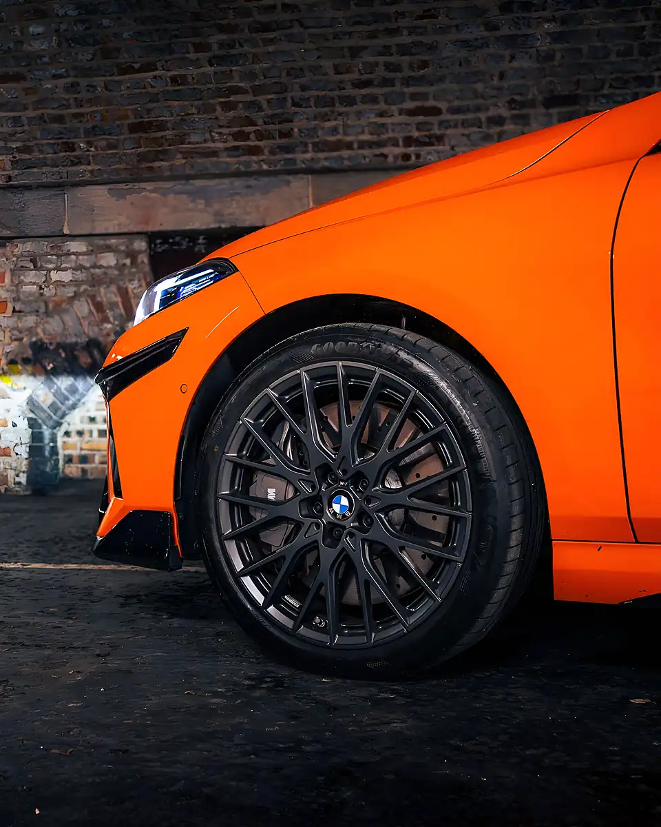 Used 2025 BMW 1 Series M135i BMW Individual Fire Orange - Interior and Exterior details 17