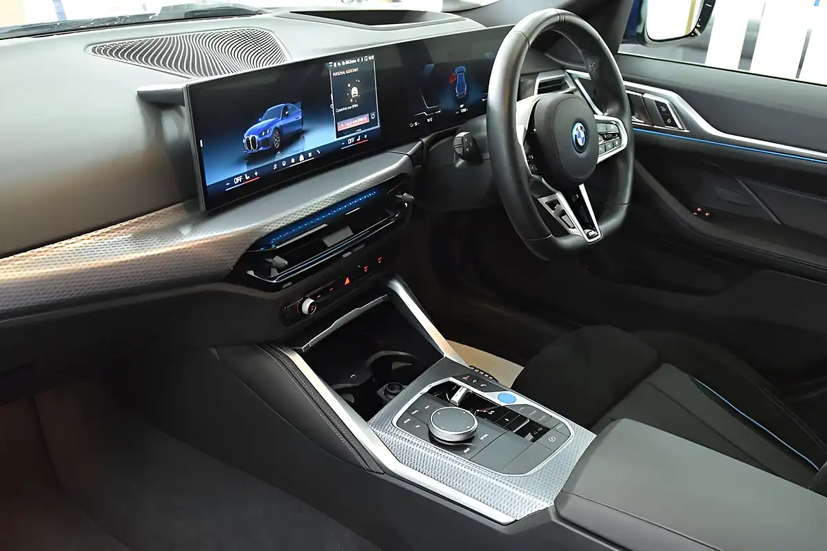 Used 2025 BMW I4 M Sport Gran Coupe Portimao Blue - Interior and Exterior details 16