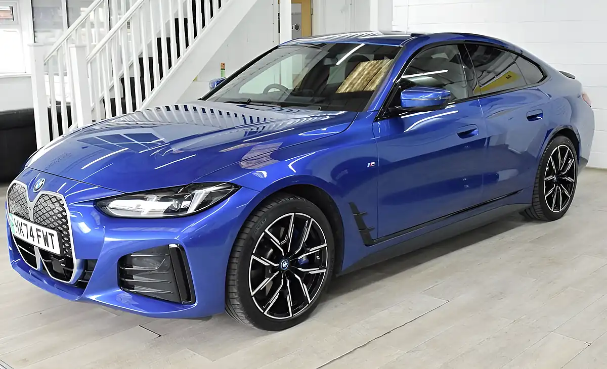 Used 2025 BMW I4 M Sport Gran Coupe Portimao Blue - Interior and Exterior details 3