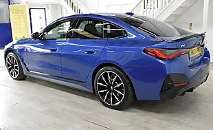 Used 2025 BMW I4 M Sport Gran Coupe Portimao Blue - Interior and Exterior details 4