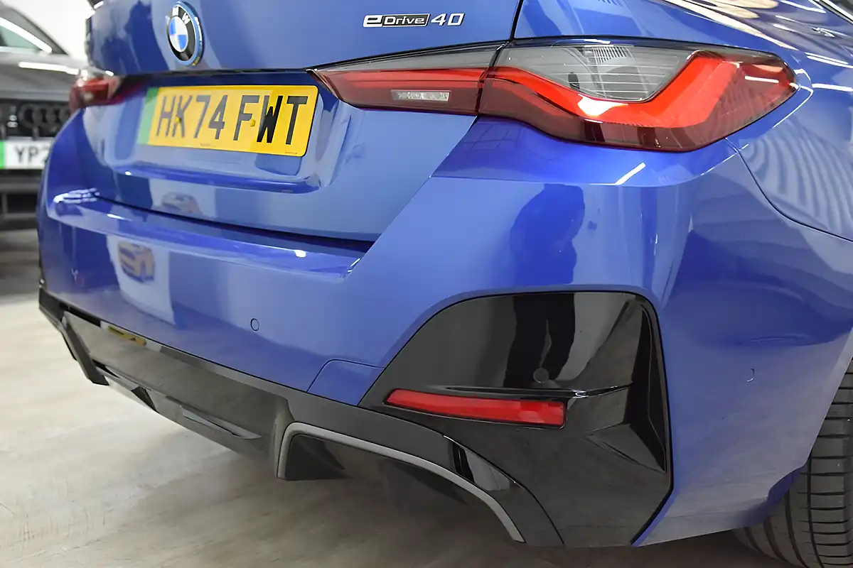 Used 2025 BMW I4 M Sport Gran Coupe Portimao Blue - Interior and Exterior details 6