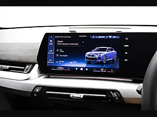 Used 2025 BMW iX2 M Sport Blue - Interior and Exterior details 15
