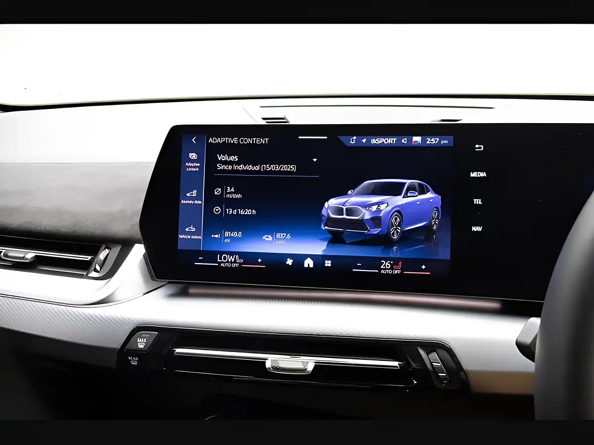 Used 2025 BMW iX2 M Sport Blue - Interior and Exterior details 15