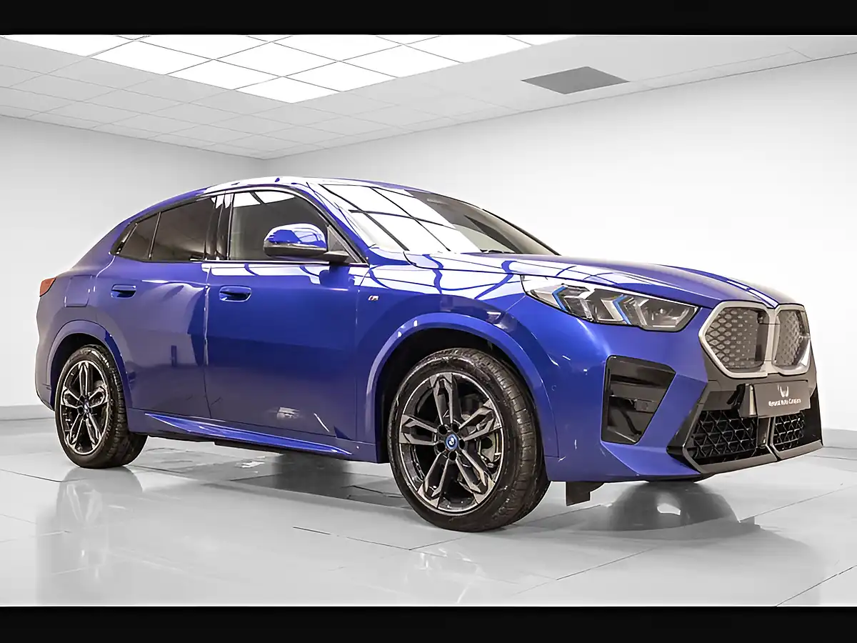Used 2025 BMW iX2 M Sport Blue - Interior and Exterior details 2