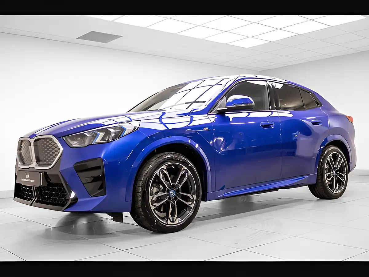 Used 2025 BMW iX2 M Sport Blue - Interior and Exterior details 5