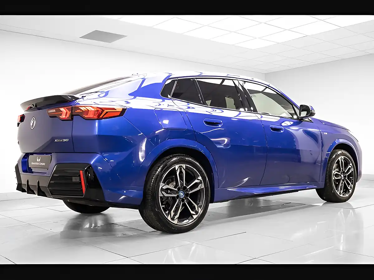 Used 2025 BMW iX2 M Sport Blue - Interior and Exterior details 8