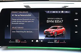 Used 2025 BMW iX2 Shadow Edition Fire Red - Interior and Exterior details 12