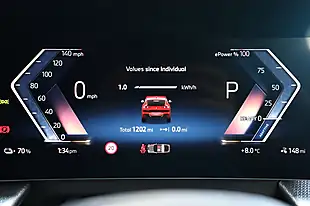 Used 2025 BMW iX2 Shadow Edition Fire Red - Interior and Exterior details 16