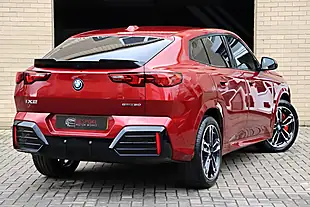 Used 2025 BMW iX2 Shadow Edition Fire Red - Interior and Exterior details 3