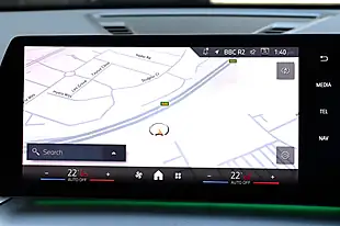 Used 2025 BMW iX2 Shadow Edition Fire Red - Interior and Exterior details 8