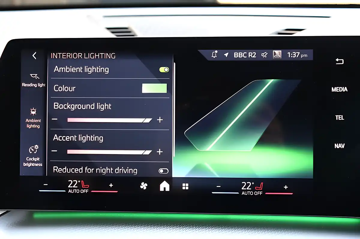 Used 2025 BMW iX2 Shadow Edition Fire Red - Interior and Exterior details 9