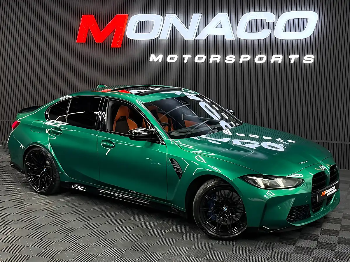 Used 2025 BMW M3 Competition Green - Front View
