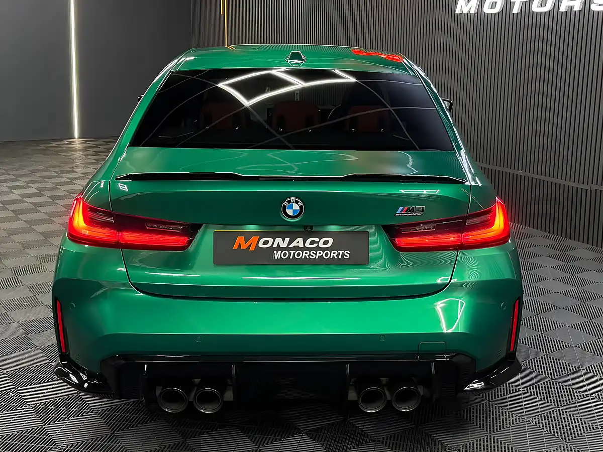 Used 2025 BMW M3 Competition Green - Interior and Exterior details 10