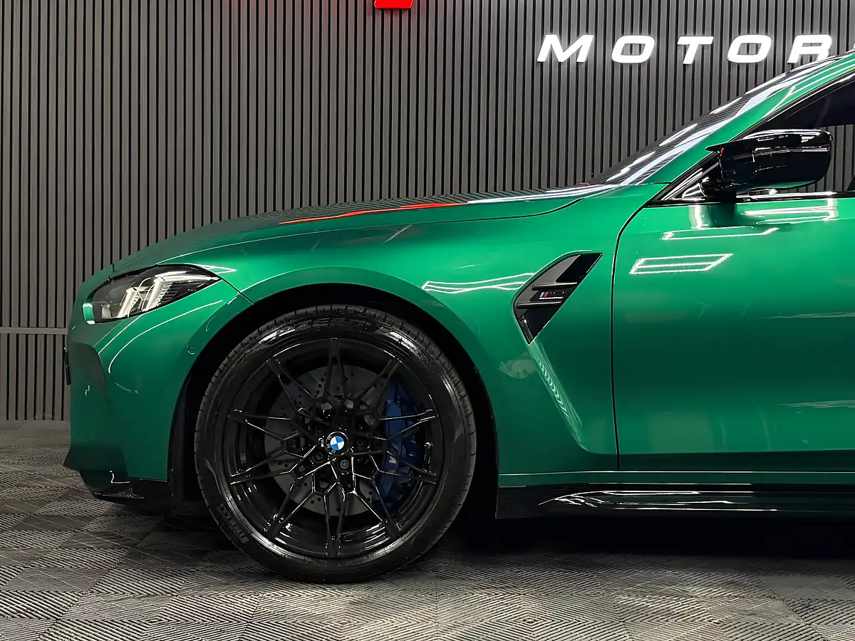 Used 2025 BMW M3 Competition Green - Interior and Exterior details 11