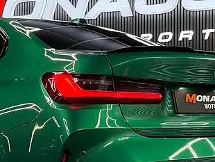 Used 2025 BMW M3 Competition Green - Interior and Exterior details 12
