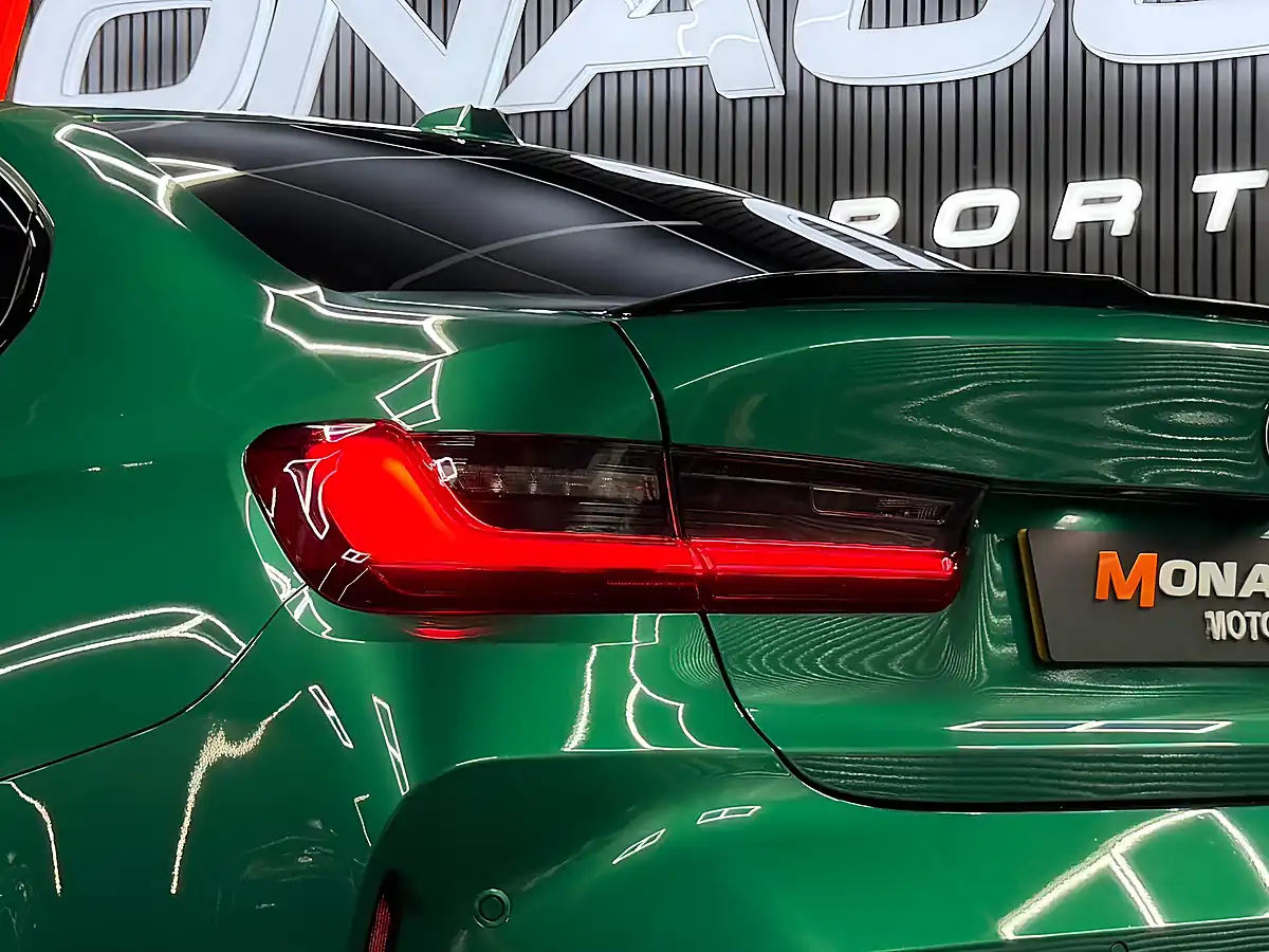 Used 2025 BMW M3 Competition Green - Interior and Exterior details 12